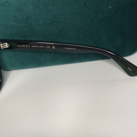 💯 - Authentic New Gucci GG0057SK 002 56 GG0057SK Men's Sunglasses - Picture 8 of 9